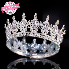 KRUNA MISS - Metal - Srebro Bela